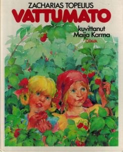 Vattumato-kirjan kansikuvitus