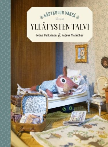 Yllätysten talvi -kirjan kansikuvitus