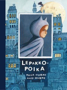 Lepakkopoika-kirjan kansikuvitus