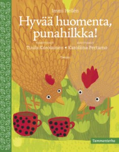 Hyvää huomenta, punahilkka! -kirjan kansikuvitus