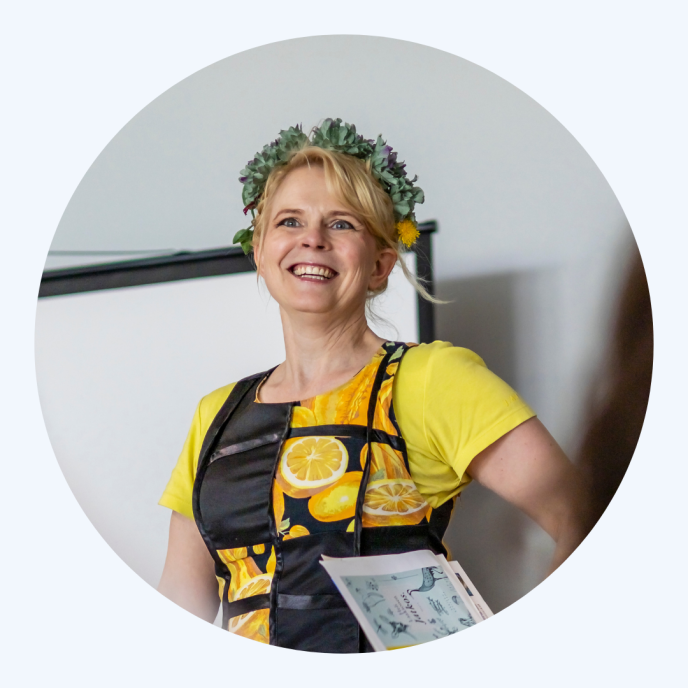 Kuvassa Heli Laaksonen