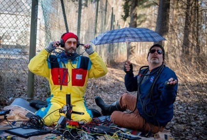 Basti ja Jussi piknikillä