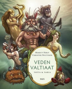 Veden valtiaat. Totta & tarua -kirjan kansikuvitus