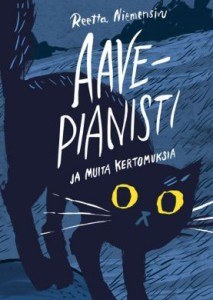 Aavepianisti ja muita kertomuksia -kirjan kansikuvitus