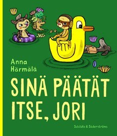 Sinä päätät itse, Jori -kirjan kansikuvitus