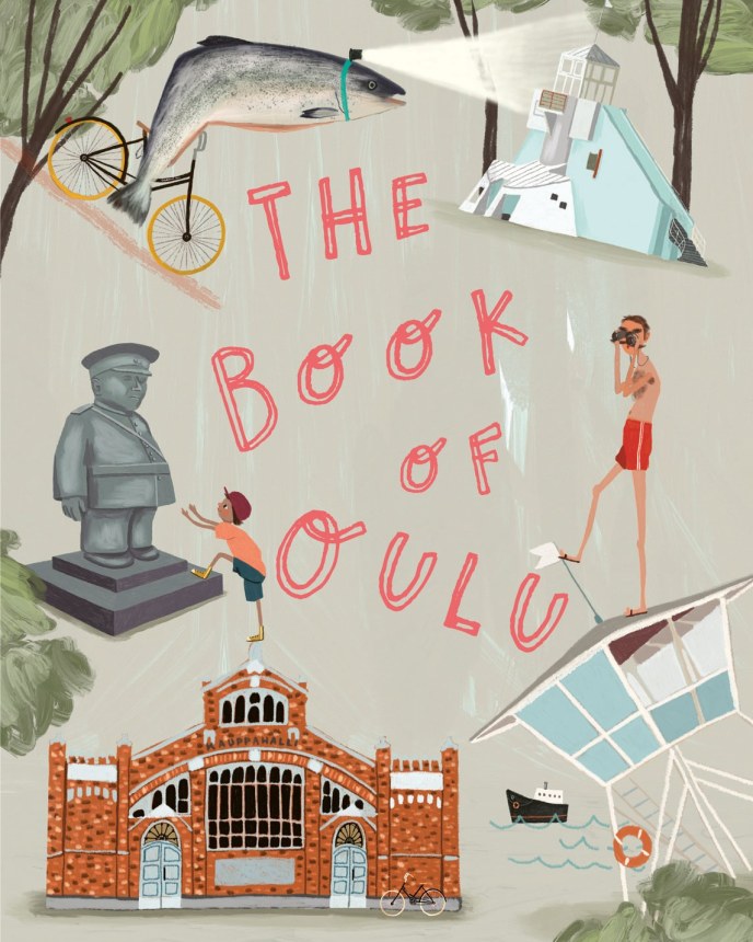 The Book of Oulu -kirjan kansikuvitus