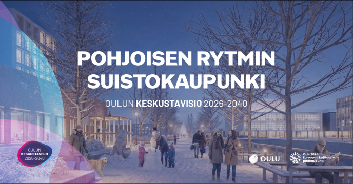 Pohjoisen rytmin suistokaupunki -loppuraportin kansikuva